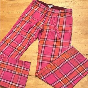 Y2K vintage Aeropostale Low Rise flannel pj bottoms